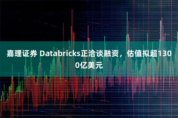 嘉理证券 Databricks正洽谈融资，估值拟超1300亿美元